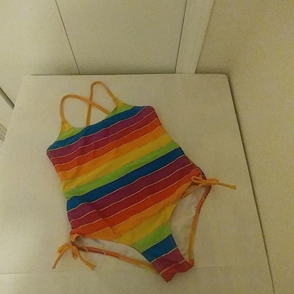 Sand N Sun One Piece Swimsuit Girls‎ Size L